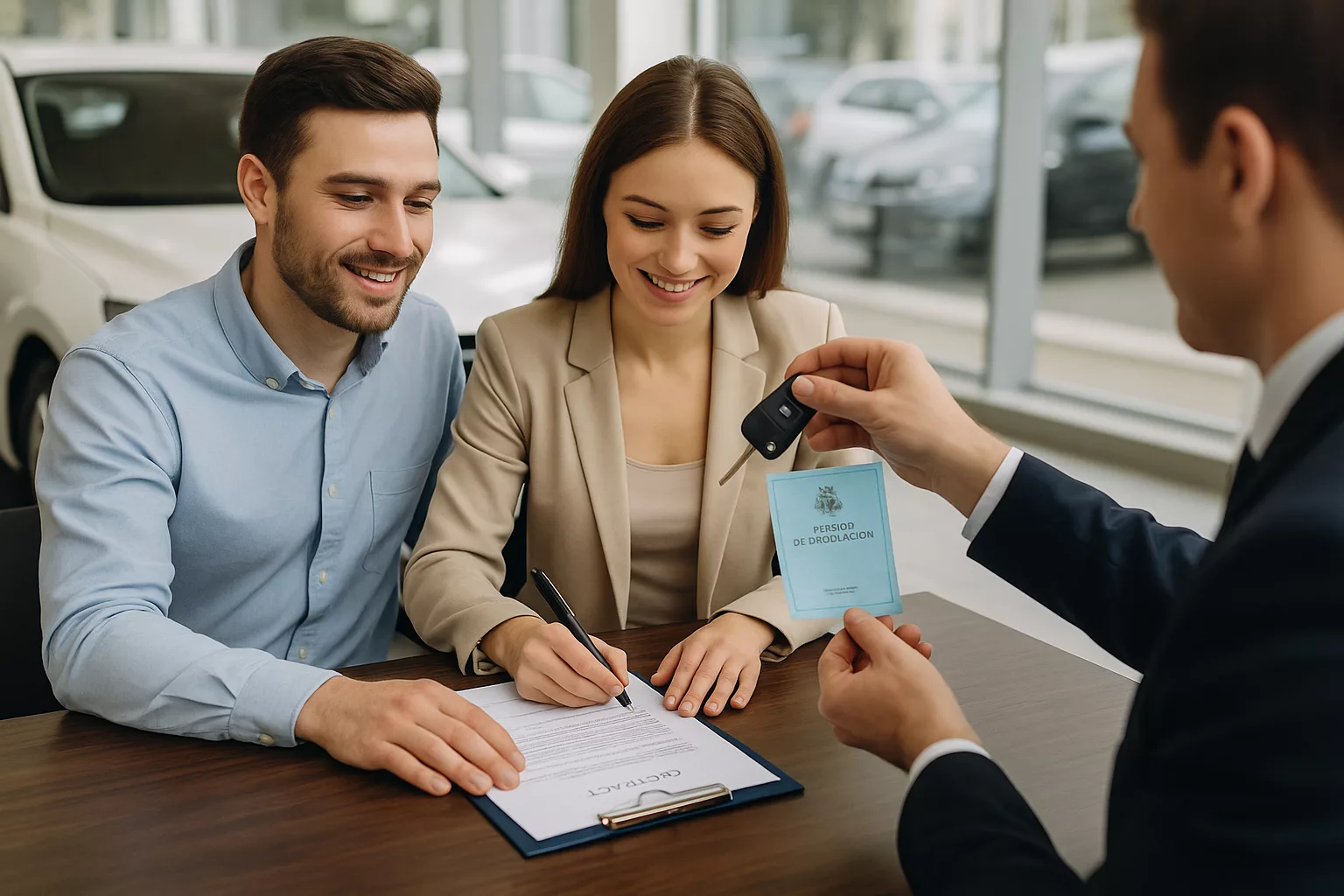 realizacion papeles de compravente